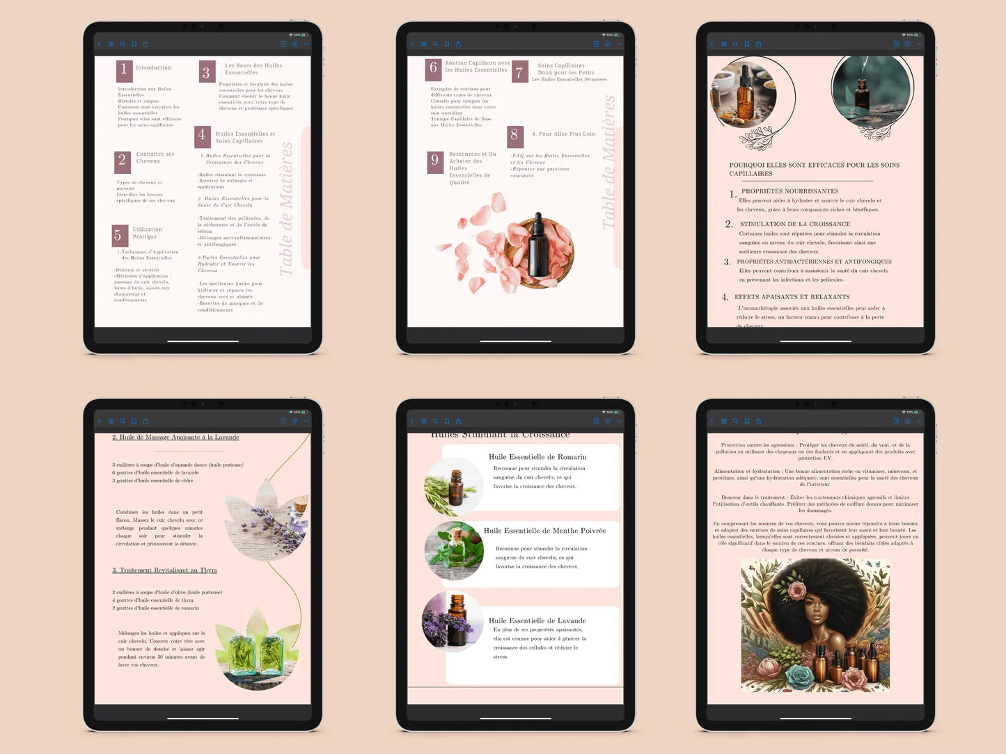 Cheveux Sublimes au Naturel avec les Huiles Essentielles Kanel Naturel