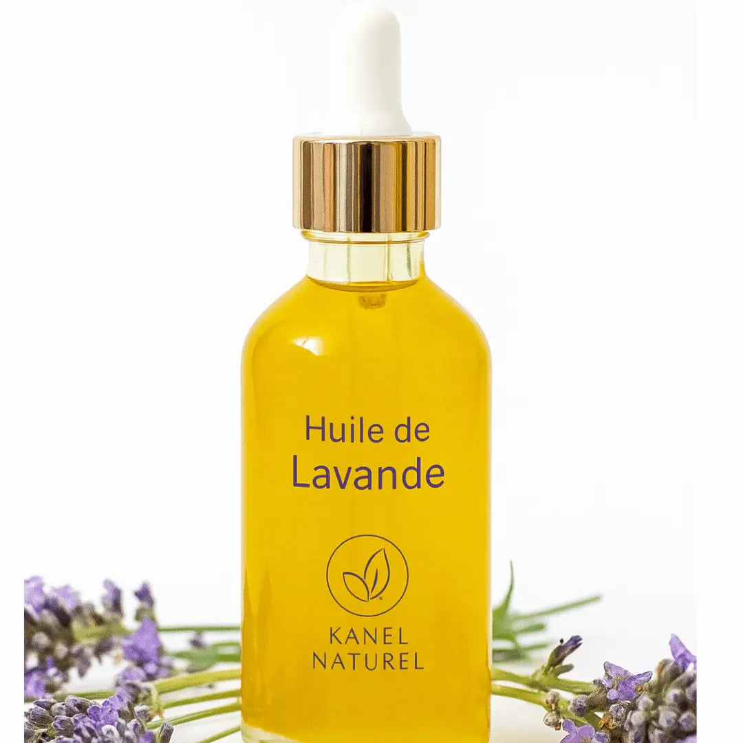 Huile Infusée de Lavande – Soin Apaisant & Nourrissant – 100% Naturelle Kanel Naturel