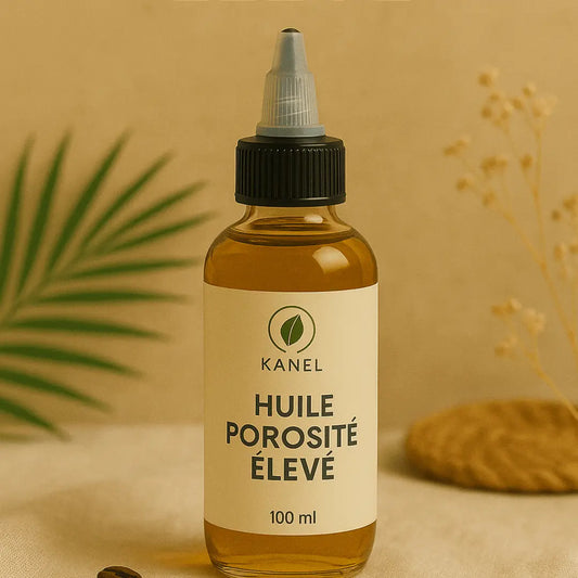Huile Force et Brillance – Cheveux à Porosité Forte Kanel Naturel