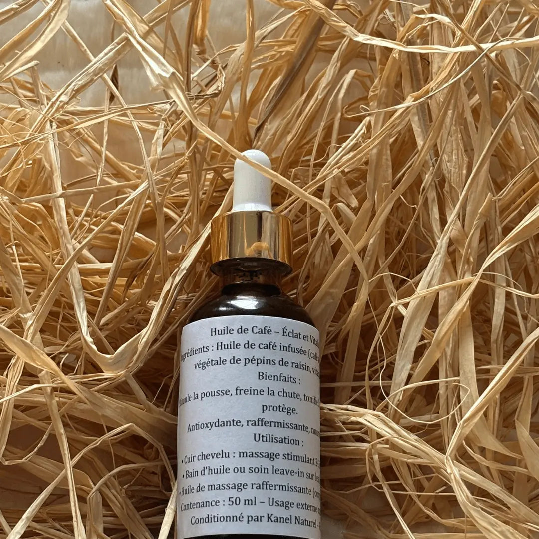 Huile de Café – Éclat et  Vitalité - Kanel Naturel