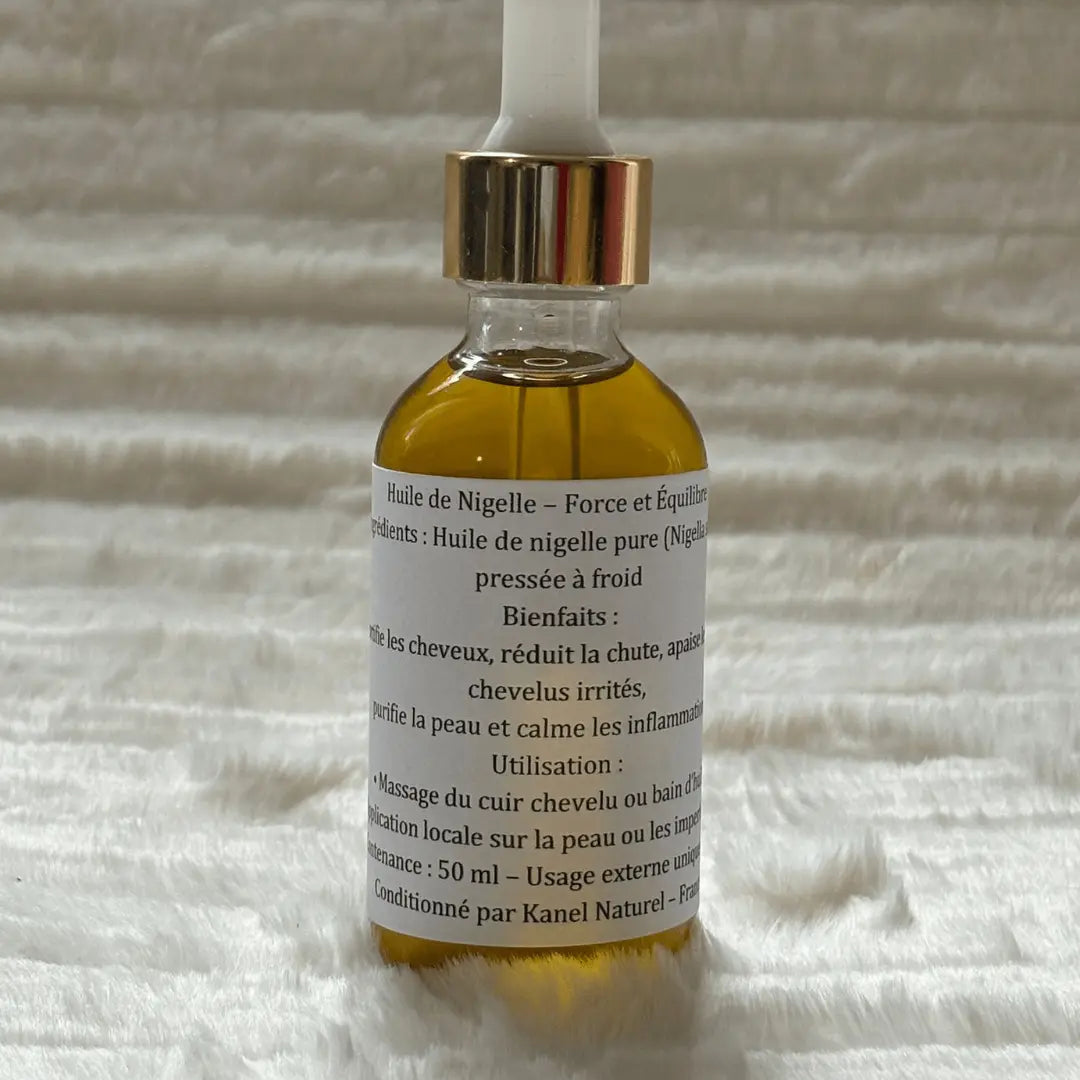 Huile de Nigelle – Force, Équilibre et Purification - Kanel Naturel