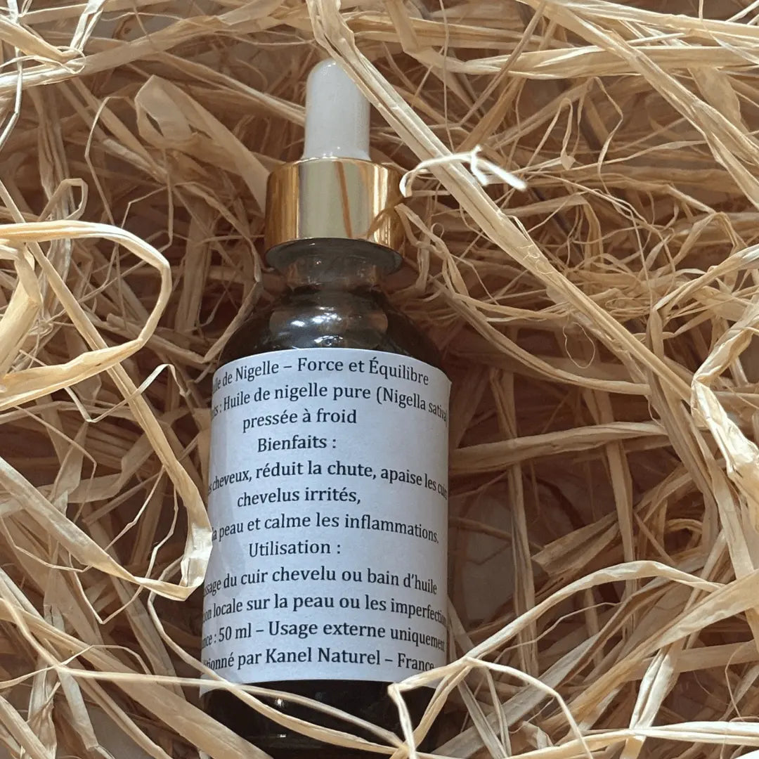 Huile de Nigelle – Force, Équilibre et Purification - Kanel Naturel